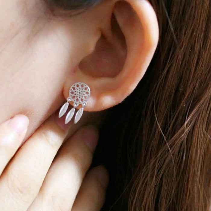Dream Catcher Drop Earrings