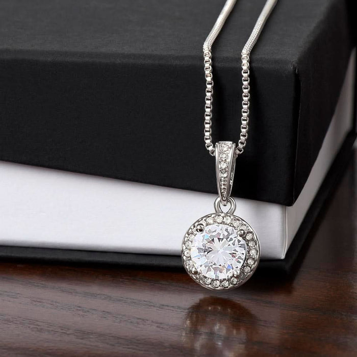 Thinking of you gift — the Everlasting Hope Necklace, a hopeful pendant